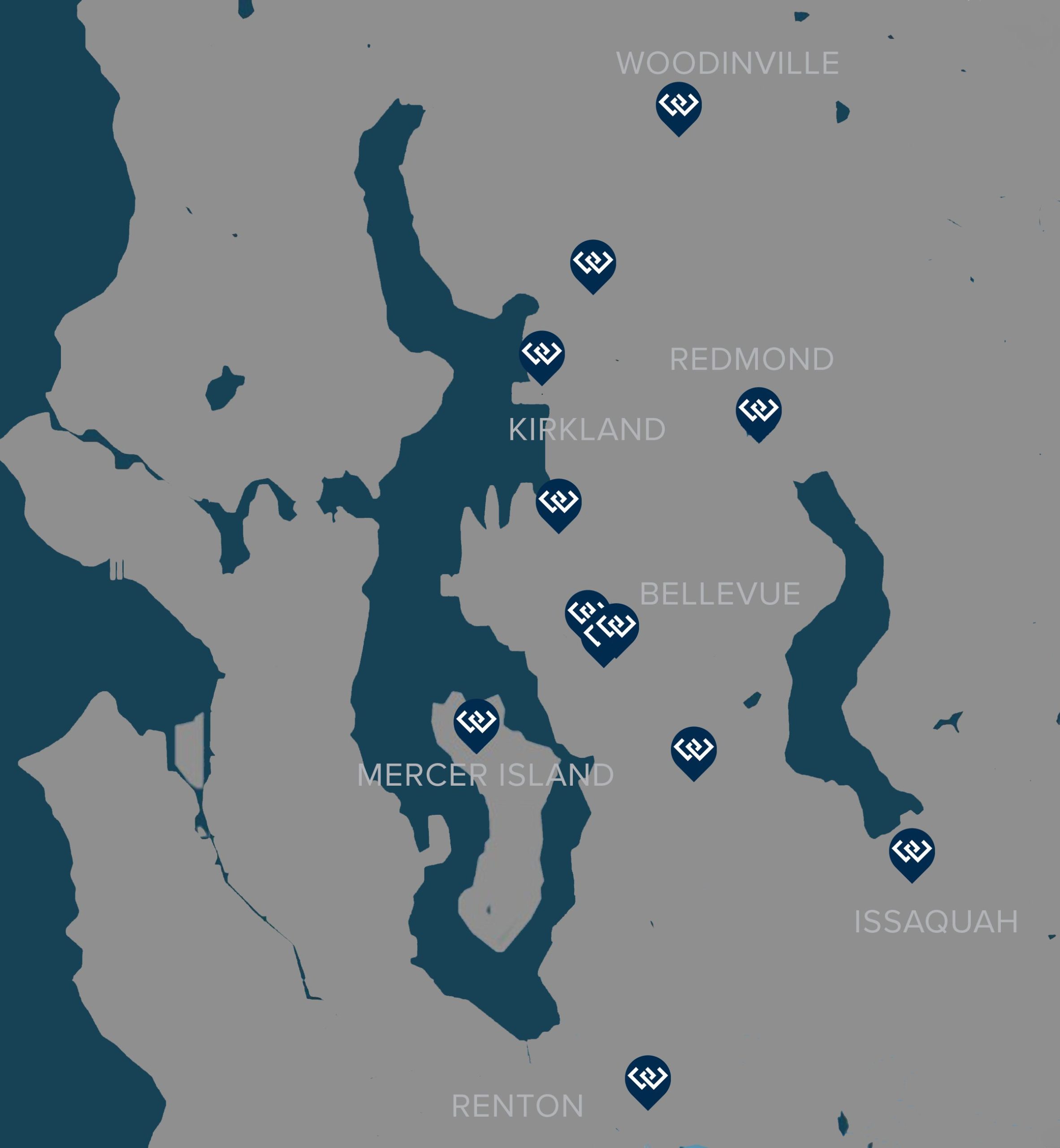 Eastside Maps basic - Blue
